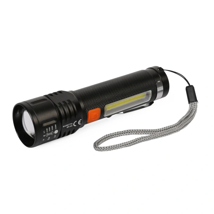HEYF Baretta Br-85 Xhp50 Led 5 Fonksiyonlu Şarjlı El Feneri
