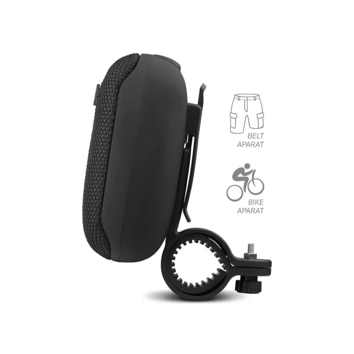 HEYF Bisiklet Motorsiklet Gidon Kemer Aparatlı Hafıza Kartı Usb Girişli Bluetooth Hoparlör