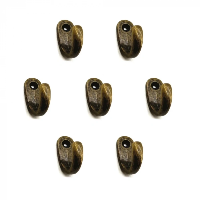 HEYF Büyük Tekli Fincan Askı, Dekor Askısı - Antik, 100 Adet, 12x23x30 Mm