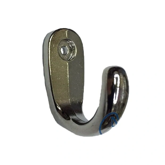 HEYF Büyük Tekli Fincan Askı, Dekor Askısı - Nikel, 12x23x30 Mm