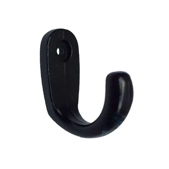 HEYF Büyük Tekli Fincan Askı, Dekor Askısı - Siyah, 100 Adet, 12x23x30 Mm