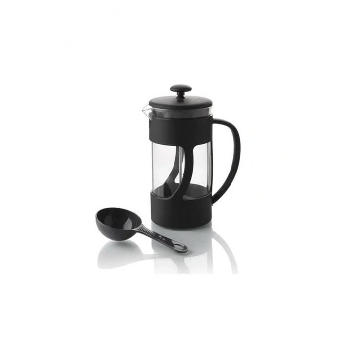 heyf French Press Bitki Çayı & Kahve Demliği 350 ml Ölçek Kaşıklı