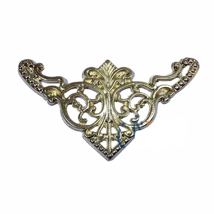 HEYF Dekoratif Köşe Süsü, Köşelik - Büyük, 31x55mm, Sarı, 100 Adet