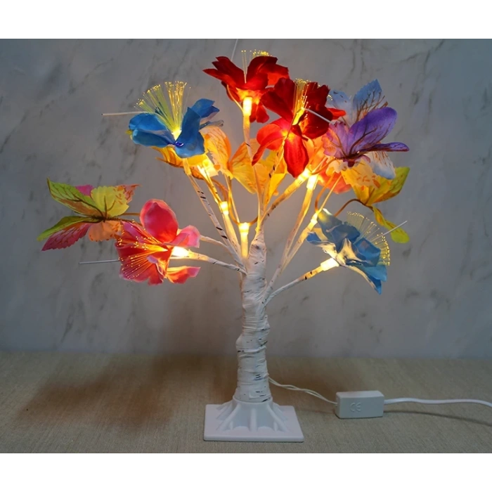 HEYF Dekoratif Ledli Çiçek Alk1731