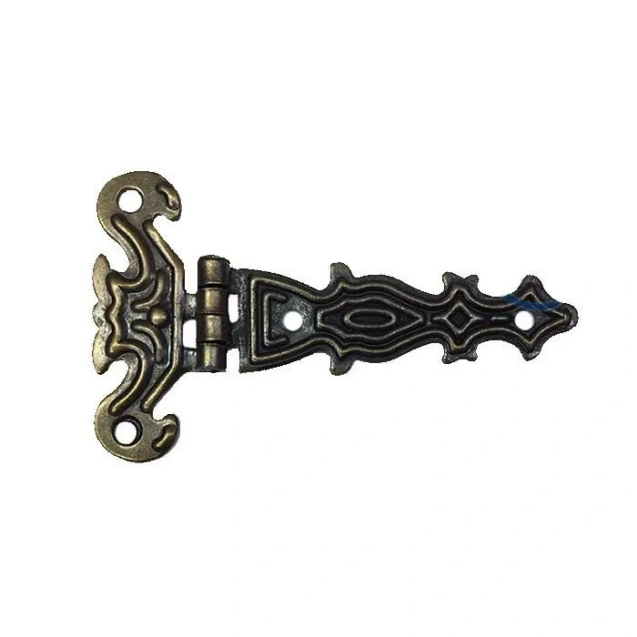 HEYF Dekoratif, Sac Tek Kuyruklu Menteşe - 40x68 Mm, Küçük, Antik, 1 Adet