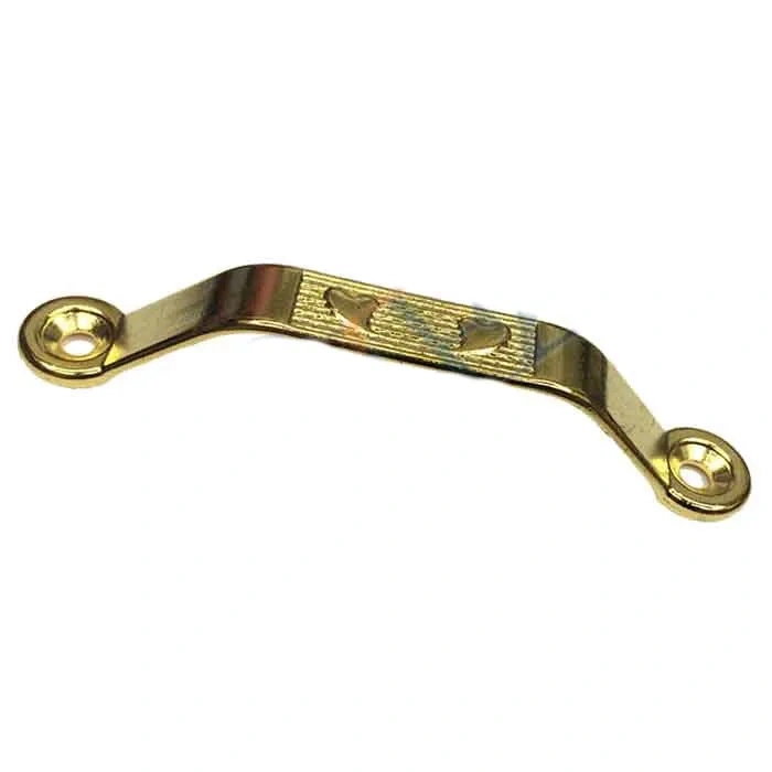 HEYF Dekoratif Zamak Kulp Dıştan - 64mm, Sarı, 1 Adet