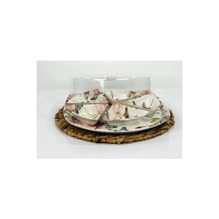 heyf Dijital Desen Tepsili Kahvaltılık