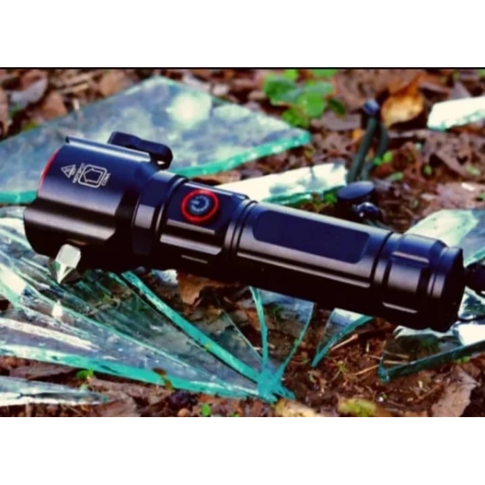 HEYF Gold Police Gp-218 Acil Durum El Feneri Güçlü Tg Led 3000 Lümen