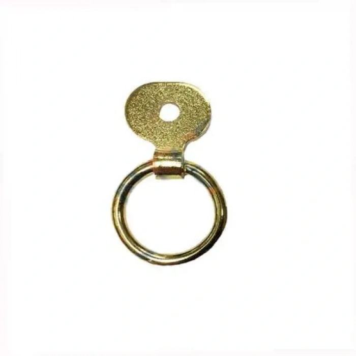 HEYF Halkalı Tablo, Çerçeve Askısı, Küçük, 15x28mm, Sarı - 100 Adet