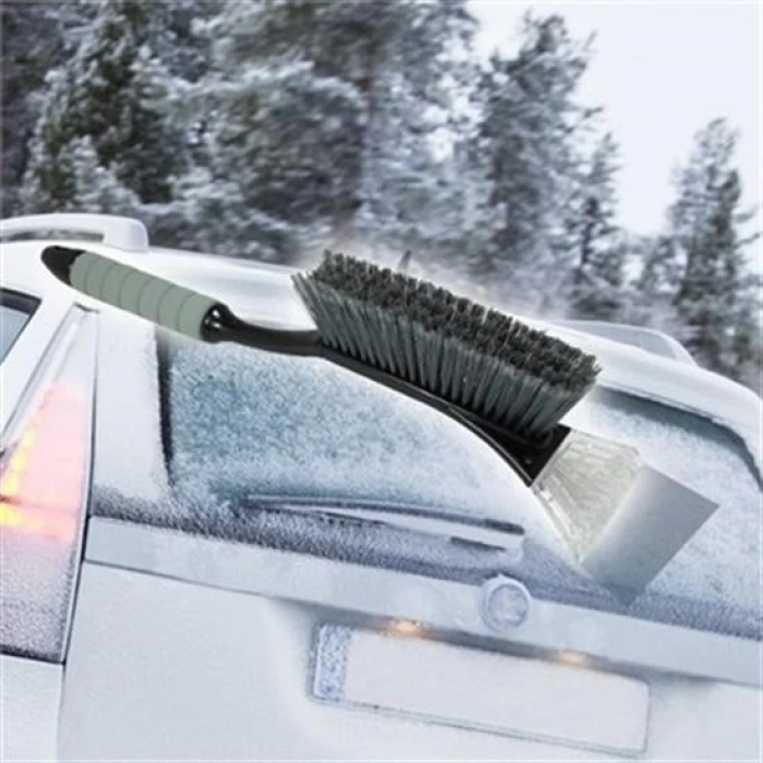 heyf HEYF® Araç Camı Kar Süpürgesi Buz Kazıyıcı ve Kar Temizleme Fırçası