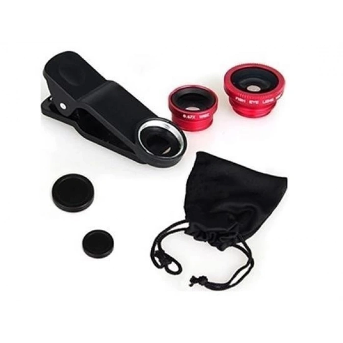 heyf HEYF® Balık Gözü Cep Telefonu Lensi (Tüm Modellere Uyumlu)