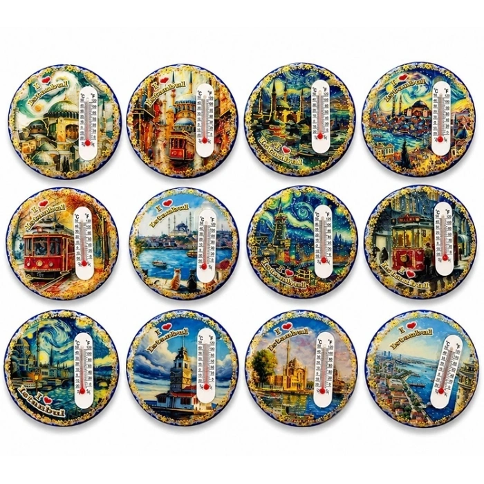 HEYF İstanbul Temalı Buzdolapı Süsü Magnet Alk5405
