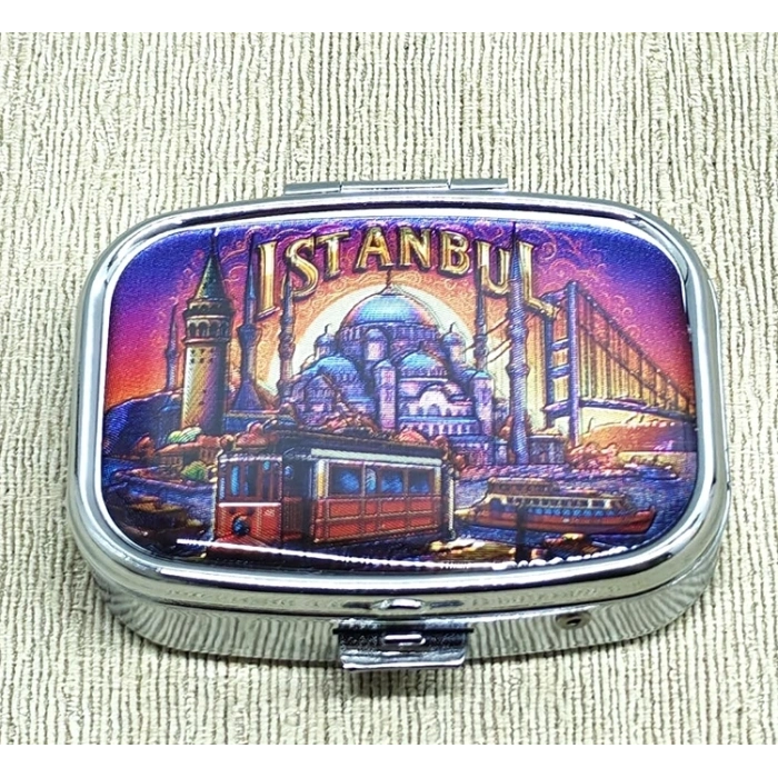 HEYF İstanbul Temalı İlaç Kutusu Alk4369
