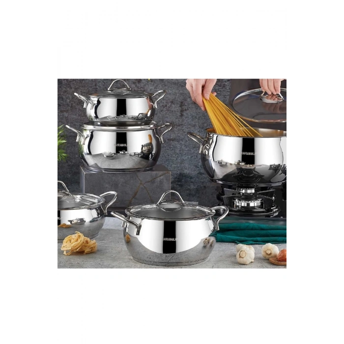 heyf Kahramanlar Elite 5li Tencere Seti 2043P