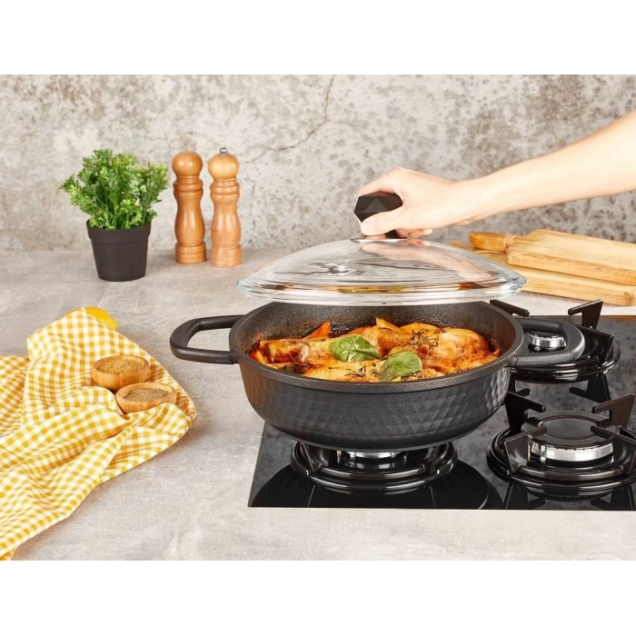 heyf Kahramanlar Motto Basık Tencere 22cm 3531