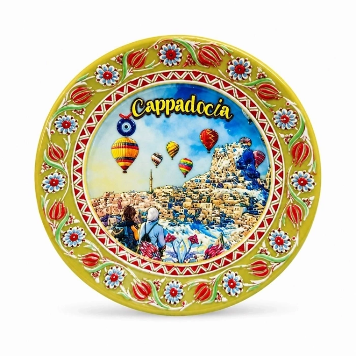 HEYF Kapadokya Temalı Seramik Magnet Alk5859