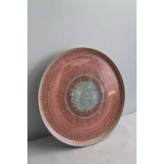 heyf Keramika Ephesus Reaktif Pasta Tabak 21cm