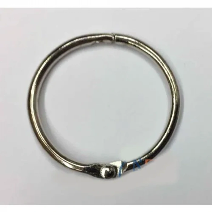 HEYF Kilitli Yuvarlak Halka, 2,5cm - 100 Adet