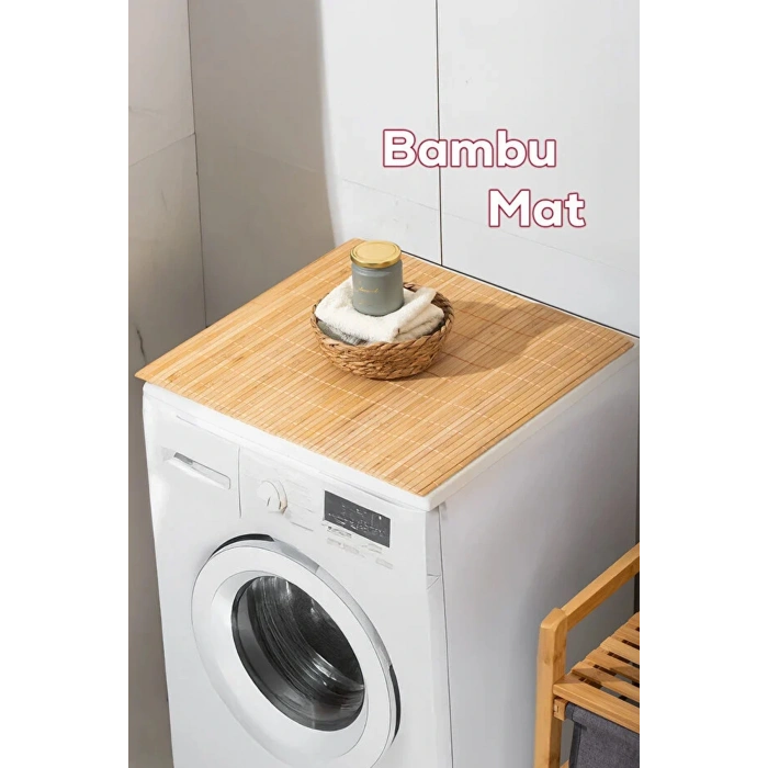 heyf Bambu Banyo Matı Kaydırmaz Çok Amaçlı Mat 70x45 cm