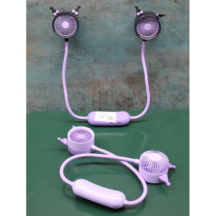 HEYF Kuromi Şarjlı Boyun Fanı Vantilatör 2 Kademeli Alk2689