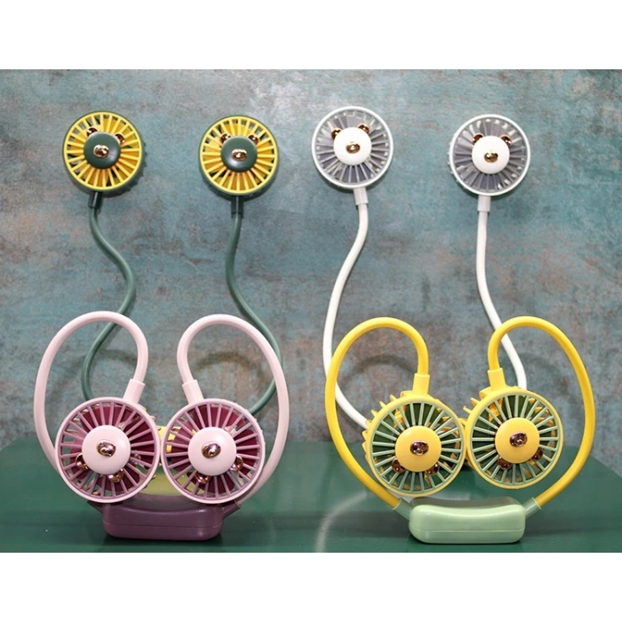 HEYF Kuromi Şarjlı Boyun Fanı Vantilatör 2 Kademeli Alk2690