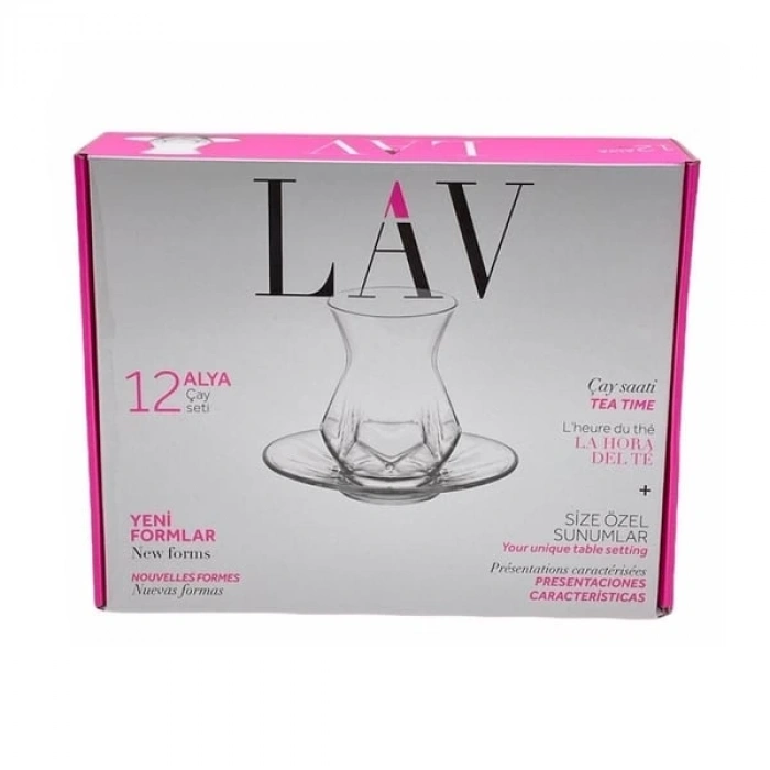 heyf Lav Alya Çay Seti 12 Parça AlyaS1