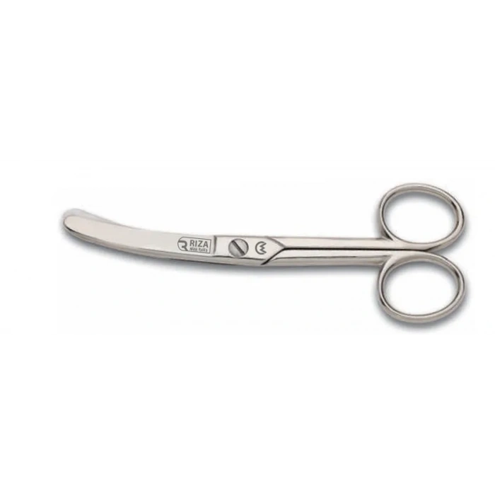 HEYF M-159 Eğri Manifatura Makası No: 5 İnç / 12,70 Cm - Nikel Kaplama