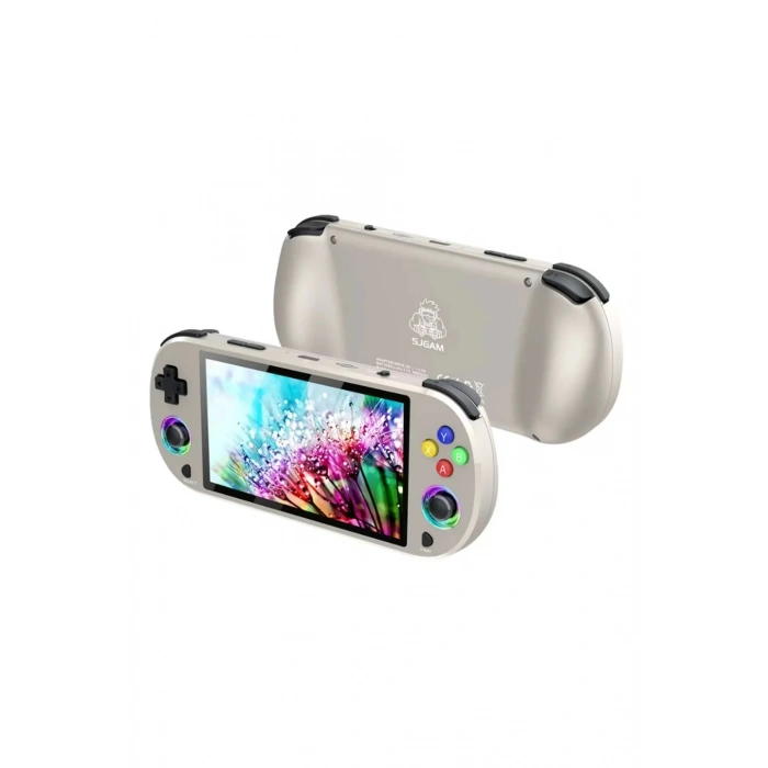 HEYF M22 Pro Retro Oyun Konsolu 5.0 ’’ıps Ekran Dahili 20000+ Oyun Emülatörleri Rgb Led Joystick