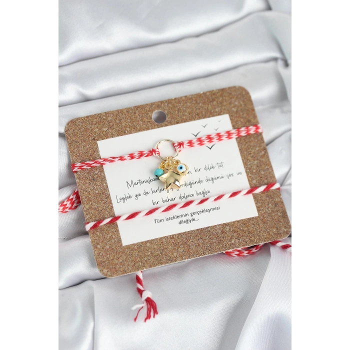 HEYF Marteniçka Bileklik 2li Nazar ve Yıldız Model