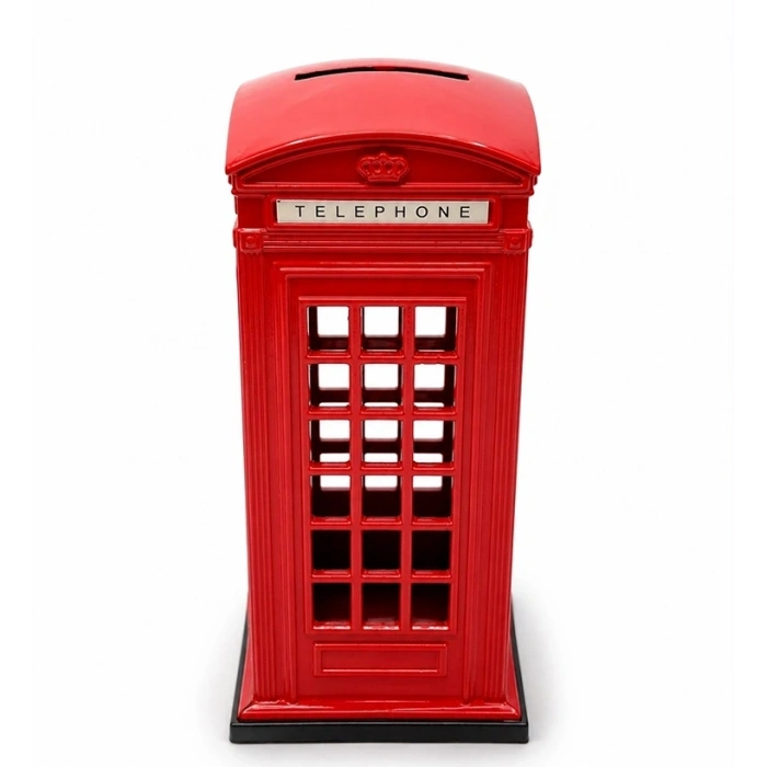 HEYF Metal Telefon Kulübesi Kumbara Alk5391