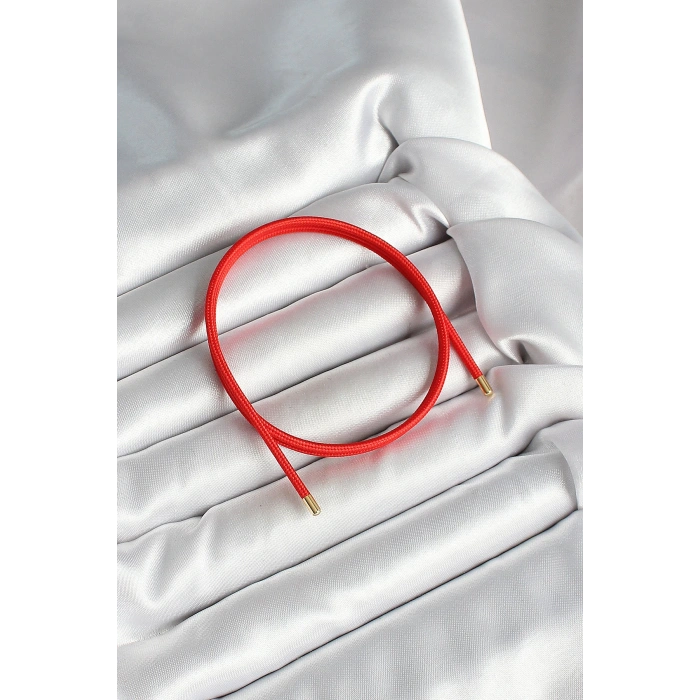 HEYF Mıknatıslı Kırmızı Renk Sarmal Kadın Bileklik