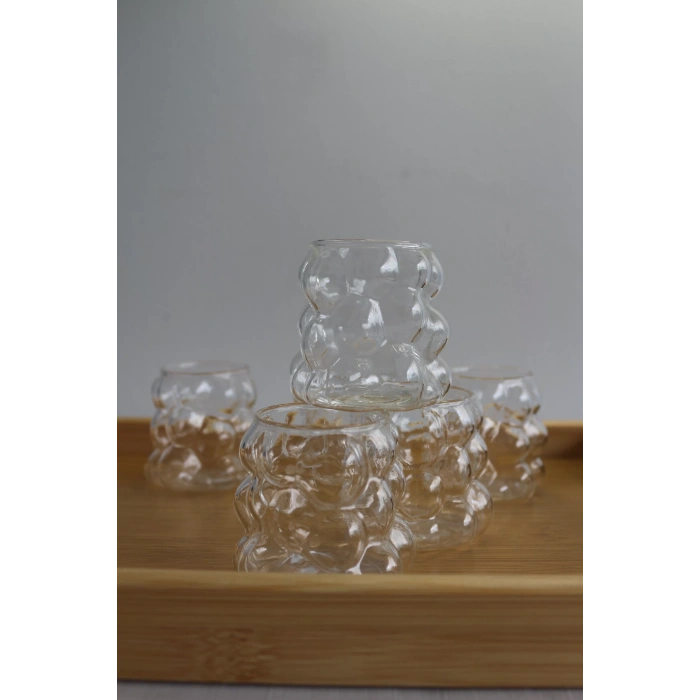 heyf Mir 6lı Üzüm Kahve Yanı Bardak