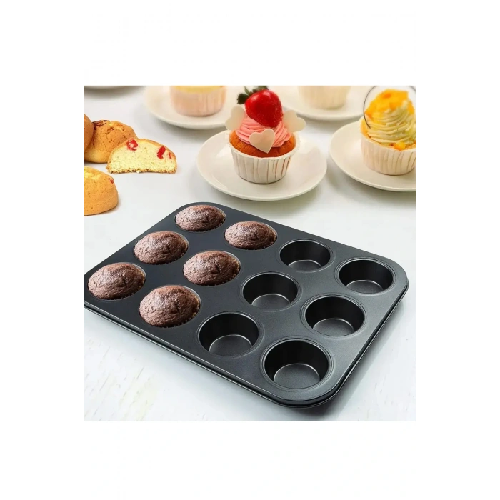 heyf Muffin Kek Kalıbı 12li