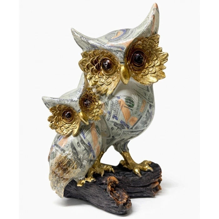 HEYF Özel Tasarım Polyester Baykuş  Aalk4359