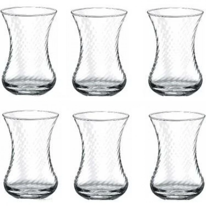 heyf Paşabahçe 42781 Çay Bardağı optikli 125 Cc 6 Lı