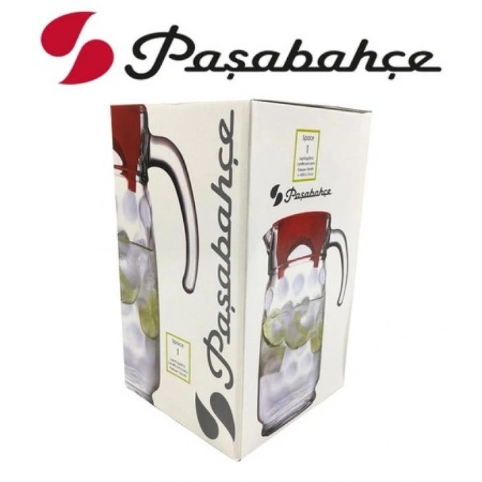 heyf Paşabahçe 43674 Space Kırmızı Kapaklı Sürahi 1650 cc