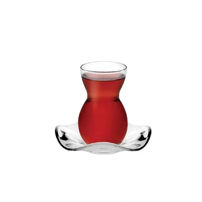 heyf Paşabahçe 96574 Dantel Çay Takımı 140 cc 12 Parça