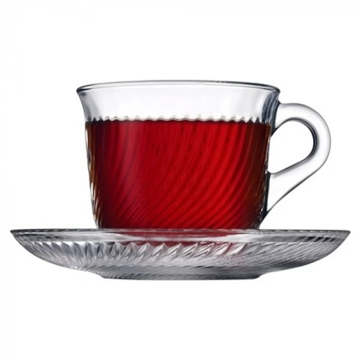 heyf Paşabahçe 97768 Marmara 12 Parça 6 Kişilik Çay Fincan Takımı