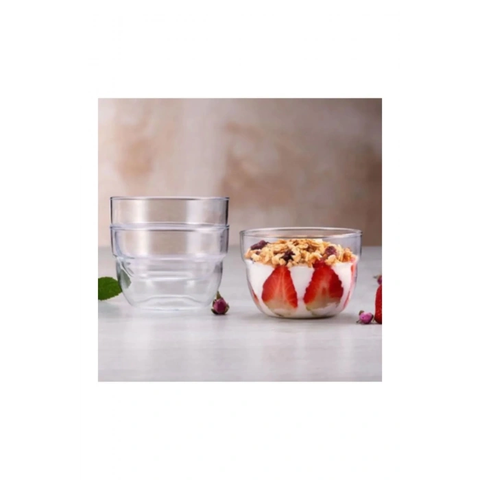 heyf Paşabahçe Motto Borosilikat Cam 6 Lı Kase 43713