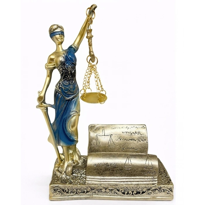 HEYF Polyester Kartvizitli Adalet Figürü Alk4426