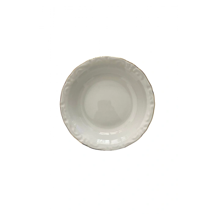 heyf Porland 16cm Altın Yaldız 6lı Çukur Tabak