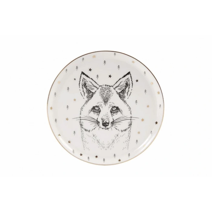 heyf Porland Forest 4 Kişilik Pasta Takımı 20cm