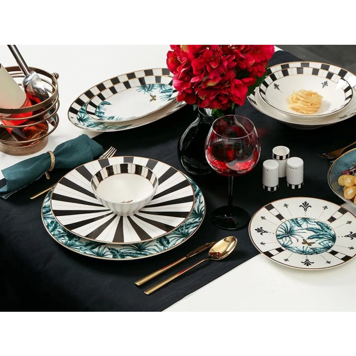 heyf Porland Re-Gen Ontario 24 Parça 6 Kişilik Yemek Takımı