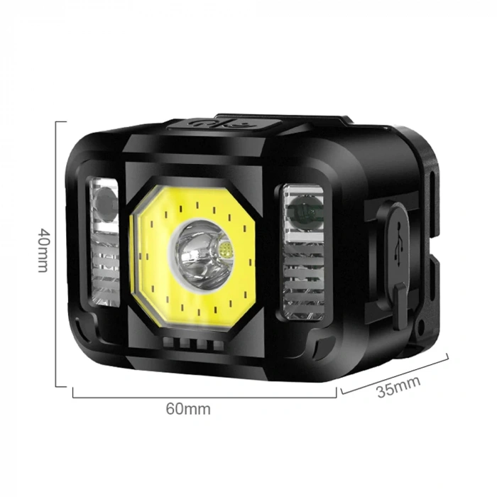 HEYF Pratik Sensörlü Sinyalli Kafa Lambası  Wt-024