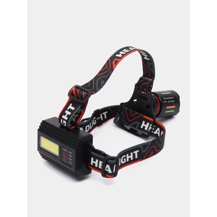 HEYF Ps-2910 Şarjlı Profesyonel Zoomlu Kamp Avcı Balıkçı Kafa Lambası Feneri