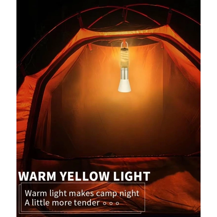 HEYF Ps-8915 10w Zoomlu Led Powerbank Özellikli Şarjlı Kamp El Feneri