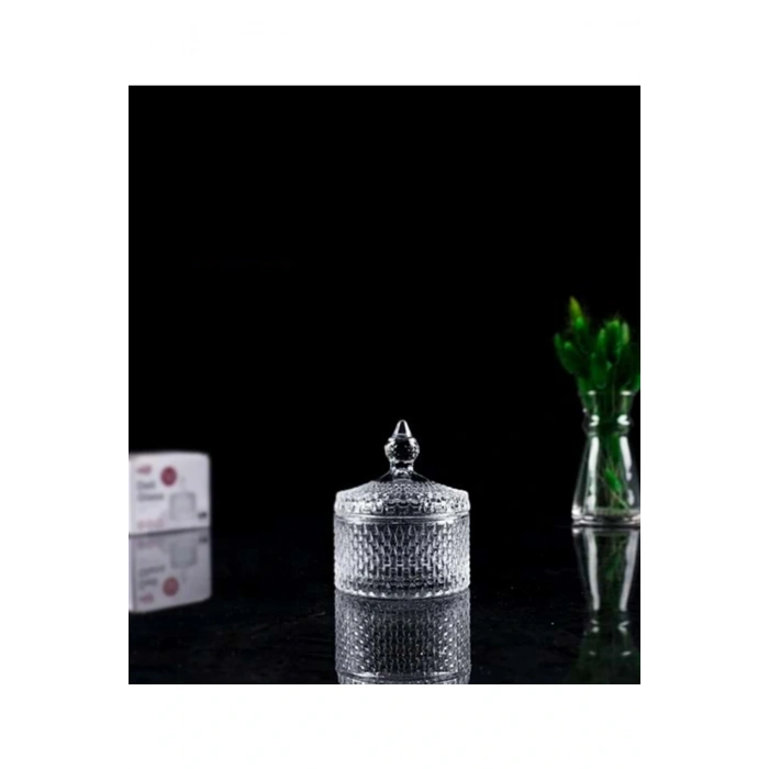 heyf Rayan Noktalı Cam Şekerlik 8x11 cm