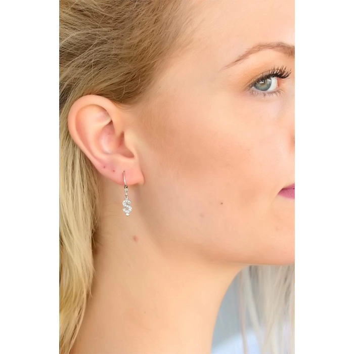 HEYF Ş Harf Bayan Küpe