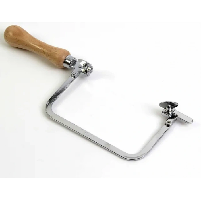 HEYF Sabit Kıl Testere Kolu - Ahşap Sap 13,5cm