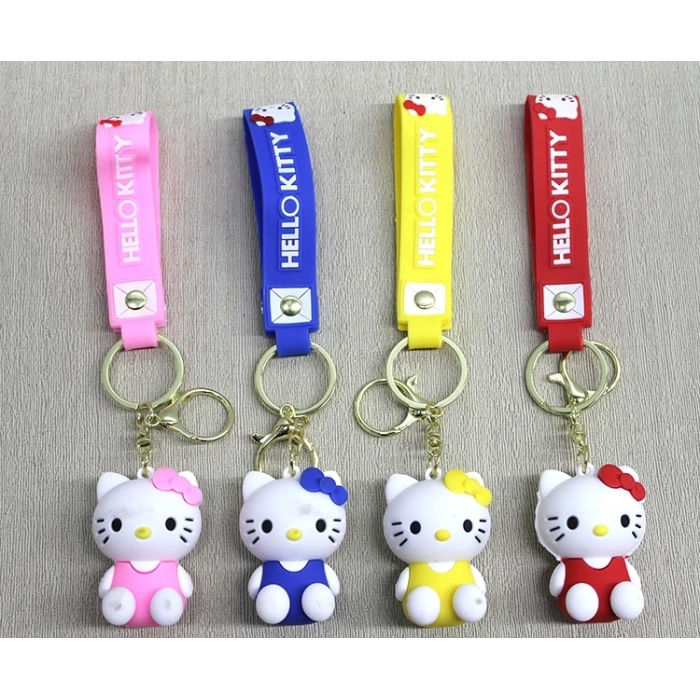 HEYF Silikon Hello Kitty Anahtarlık Alk4248